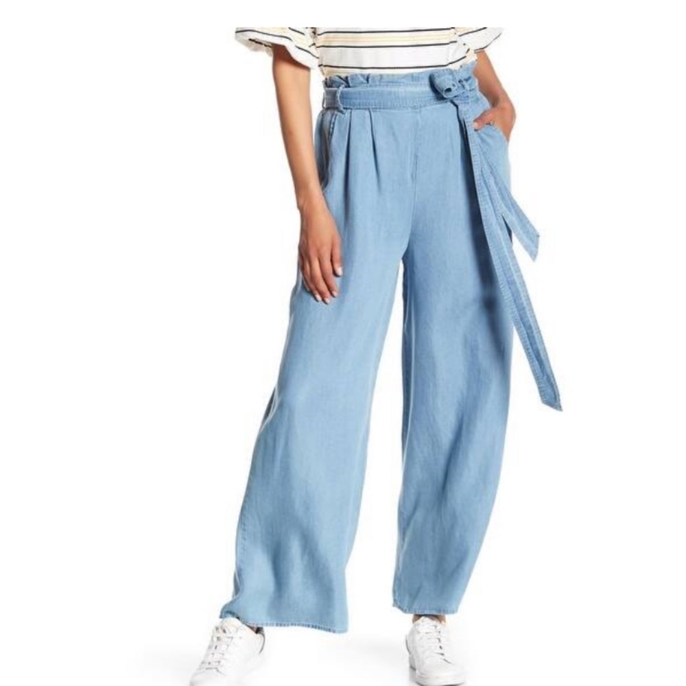EUC Code x Mode Wide Leg Pants